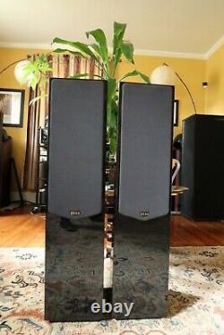 Quad 22L Speakers Excellent Condition Audiophile Quality Piano Black