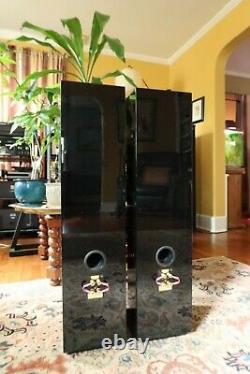 Quad 22L Speakers Excellent Condition Audiophile Quality Piano Black