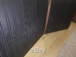 Quad ESL57 BLACK Speakers Electrostatic ESL Loudspeakers Floorstanding