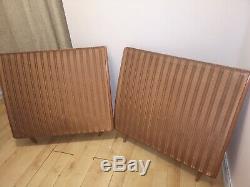 Quad ESL57 Speakers Electrostatic ESL Gold Loudspeakers Floorstanding