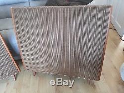 Quad ESL 57 ESL57 Speakers Electrostatic Gold Loudspeakers Floorstanding