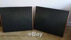 Quad ESL 57 ESL57 Speakers Electrostatic Gold Loudspeakers Floorstanding Black