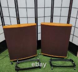 Quad Esl-63 Electrostatic Loudspeaker Pair Floorstanding Speakers