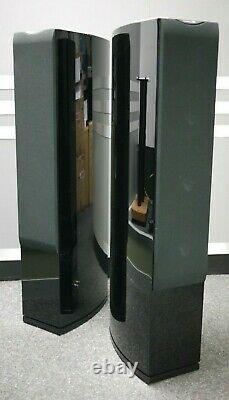 Quadral Chromium Style 8 Floorstanding Speakers in Black Preowned