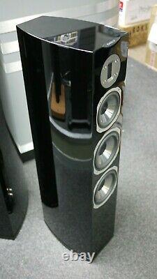 Quadral Chromium Style 8 Floorstanding Speakers in Black Preowned