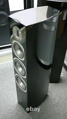 Quadral Chromium Style 8 Floorstanding Speakers in Black Preowned