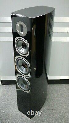 Quadral Chromium Style 8 Floorstanding Speakers in Black Preowned