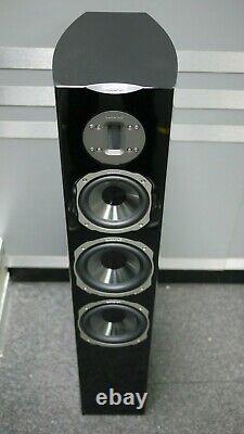 Quadral Chromium Style 8 Floorstanding Speakers in Black Preowned