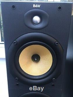 RARE! B&W DM604 S2 200W Speakers Bowers and Wilkins Floor Standing System Black