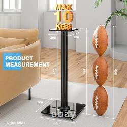 RFIVER Universal Floor Speaker Stands 28 Inch for Surround Sound Black RFIVER Universal Floor Speaker Stands 28 Inch for Surround Sound Black