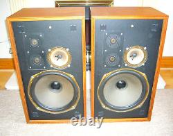 Rare Audiophile Tandberg TL-5020 Speakers System Made in Norway