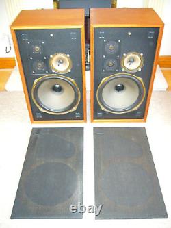 Rare Audiophile Tandberg TL-5020 Speakers System Made in Norway