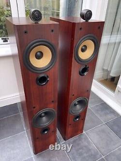 Rare! B&W P6 Cherrywood Bowers Wilkins Floor Speakers Audiophile England