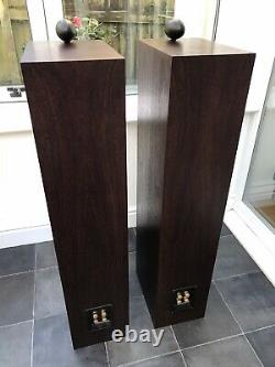 Rare! B&W P6 Cherrywood Bowers and Wilkins Floor Speakers Audiophile England UK