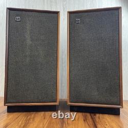 Rare & Hard To Find Vintage Dynatron LS 3038 Large Floorstanding Speaker Pair