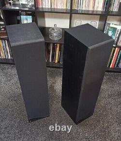 Rare KEF Coda 10s Black 3 Way Floor standing Speakers SP3268 Asian Coda 9s Upgra