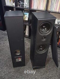 Rare KEF Coda 10s Black 3 Way Floor standing Speakers SP3268 Asian Coda 9s Upgra