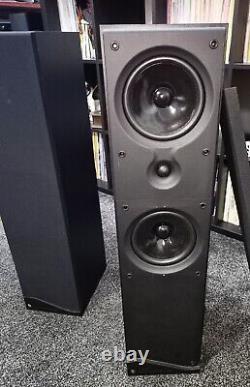 Rare KEF Coda 10s Black 3 Way Floor standing Speakers SP3268 Asian Coda 9s Upgra