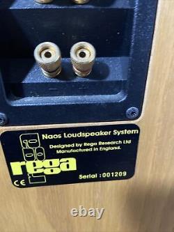 Rare Rega Naos Floor Standing Speakers