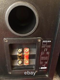 Rare Vintage NAD 804 Floor standing Hifi Speakers. MINT CONDITION FULLY WORKING