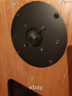 Rare Vintage Spendor SA3 Floorstanding Speakers British Hi-Fi Pair With Stands