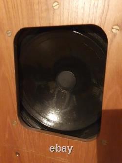 Rare Vintage Spendor SA3 Floorstanding Speakers British Hi-Fi Pair With Stands