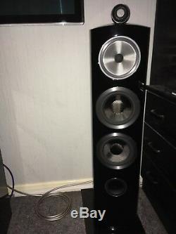 Read Description B&w Bowers & Wilkins 804 D3 Black Floor Standing Speakers