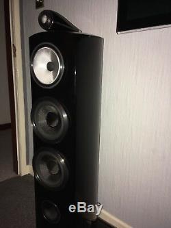 Read Description B&w Bowers & Wilkins 804 D3 Black Floor Standing Speakers