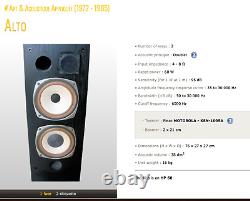 Reference 3a Alto HP 60 Speakers, Black