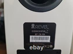 Revel Concerta2 F35 Floorstanding Speakers White Gloss