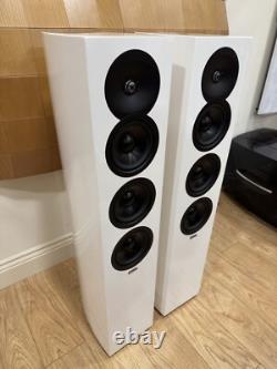 Revel F35 Floor Standing Speaker Pair White Trade-In HFH2536