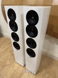 Revel F35 Floor Standing Speaker Pair White Trade-In HFH2536