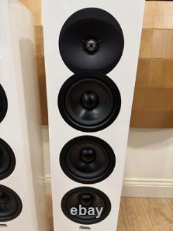 Revel F35 Floor Standing Speaker Pair White Trade-In HFH2536