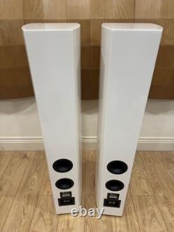 Revel F35 Floor Standing Speaker Pair White Trade-In HFH2536