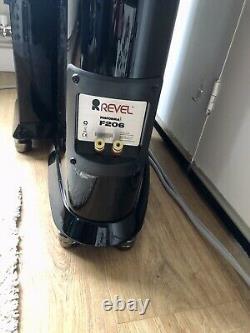 Revel Performa F206 Floorstanding Speakers Piano Black Superb Condition Boxed