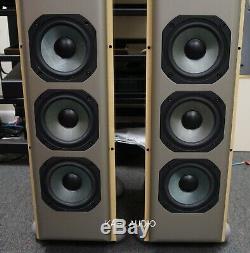 Revel Performa F50 floorstanding speakers. Lots of positive reviews! $8,000 MSRP