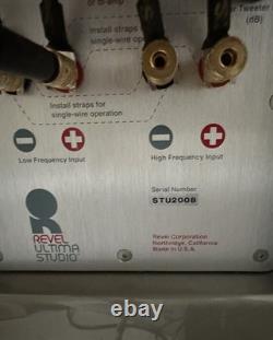 Revel Ultima Studio floor standing Hi Fi loudspeakers