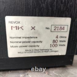 Revox Mk X Floor Standing Speakers