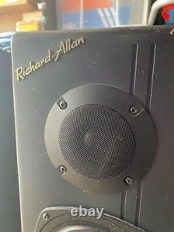Richard Allen Dimension Five 3 Vintage Bi-Wire HiFi Speakers Collection WF15