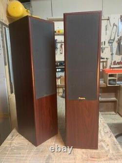 Rogers GS5 Floorstanding Speakers. New Rubber Surrounds. Upgraded Crossovers