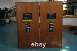 Rogers Studio 2 Floor Standing Loudspeakers Vintage Rare Speakers Rare Bbc 500w