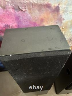 Royd Minstrel Speakers Pair Small Floor Standing Grey/black Working read D