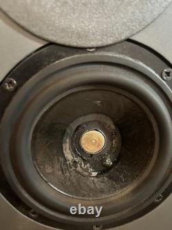 Royd Minstrel Speakers Pair Small Floor Standing Grey/black Working read D