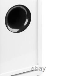 SHF80 Floorstanding Hi-Fi Speakers for Home Stereo Sound System 3-Way 6.5 White