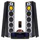 SHFT57 HiFi Tower Speakers and Stereo Amplifier Bluetooth MP3 Home Music System