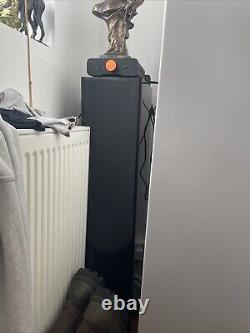 SINGLE monitor audio silver 300 7g floor standing speaker black gloss + Fosi ZA3