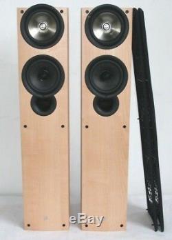 SMART PAIR OF KEF IQ5 FLOOR STANDING SPEAKERS in GOOD CONDITION