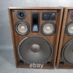 Sansui SP-5500X Floor Speakers 4-Way 5-Speaker System 1970s Japan VTG 15 Sub