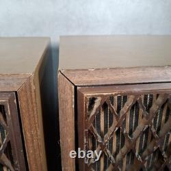 Sansui SP-5500X Floor Speakers 4-Way 5-Speaker System 1970s Japan VTG 15 Sub