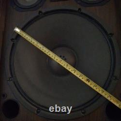 Sansui SP-5500X Floor Speakers 4-Way 5-Speaker System 1970s Japan VTG 15 Sub